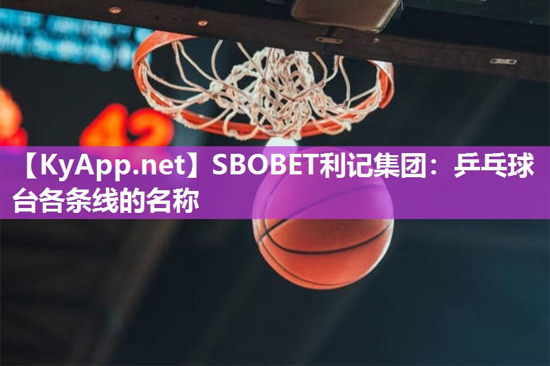 SBOBET利记集团：乒乓球台各条线的名称