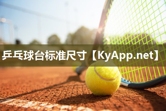 乒乓球台标准尺寸