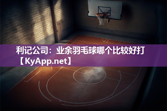 利记公司：业余羽毛球哪个比较好打