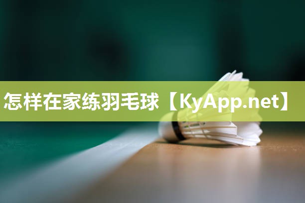 怎样在家练羽毛球