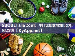 羽毛球裁判知识内容总结 羽毛球裁判知识内容总结